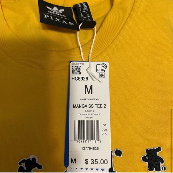 adidas | Shirts | New Adidas Disney Pixar Manga Short Sleeve Tee Mens Size  Medium Hc6926 | Poshmark